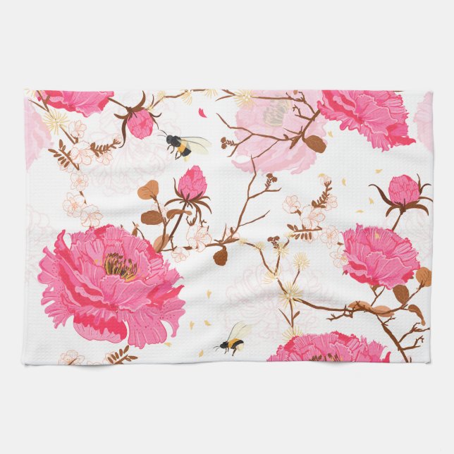 spring tea towel (Horizontal)