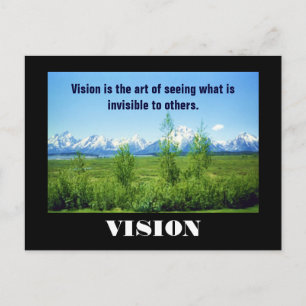 Spring Tetons VISION postcard