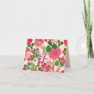 spring thank you card