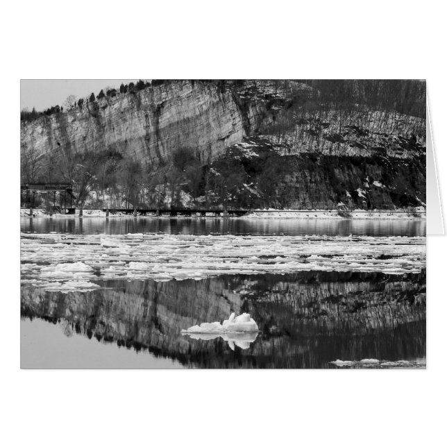 Spring Thaw Black and White (Front Horizontal)