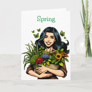 Spring   The Best Time of Year Friendship Card