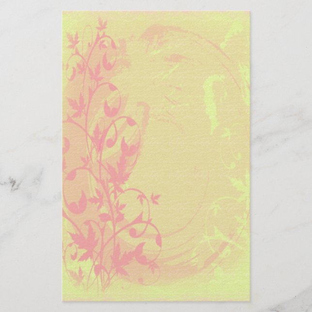 Spring Things Stationery (Front)