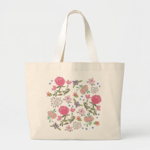 Spring Thrill Large Tote Bag