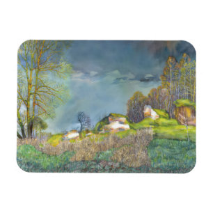 Spring thunderstorm magnet
