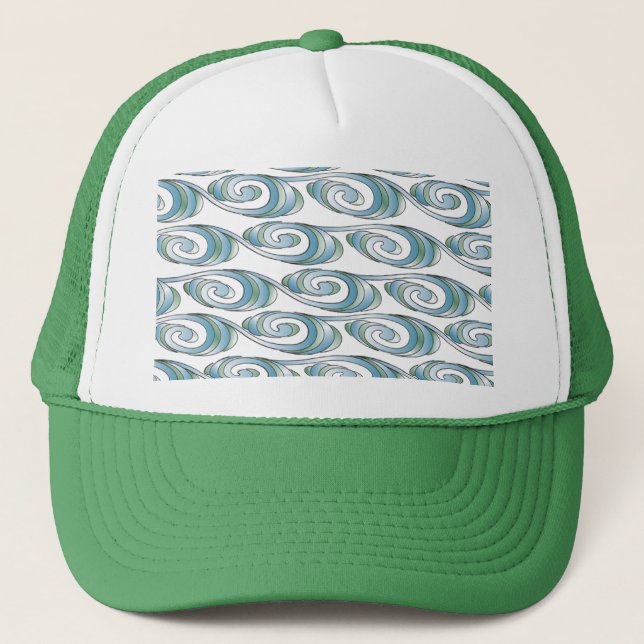 spring tide trucker hat (Front)