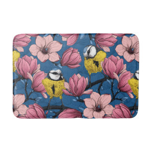 Spring time bath mat