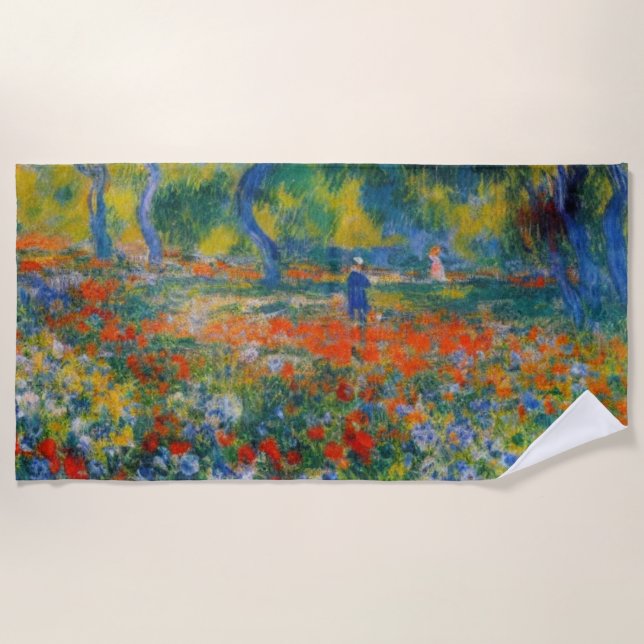 Spring Time Beach Towel (Front)