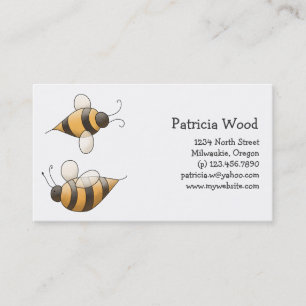 Spring Time · Bees Business Card