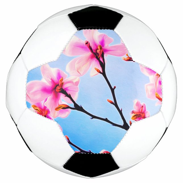 Spring Time Blossoms Football (Front)