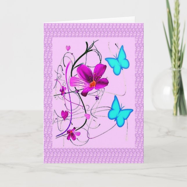 Spring Time - Easter Card (Front)