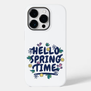 SPRING TIME FOLOWERS QUOTE Case-Mate iPhone 14 PRO CASE