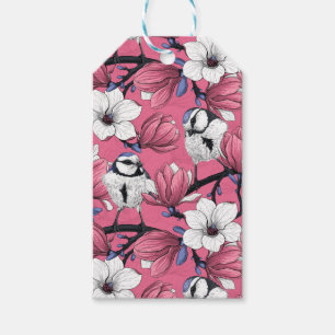 Spring time in pink gift tags
