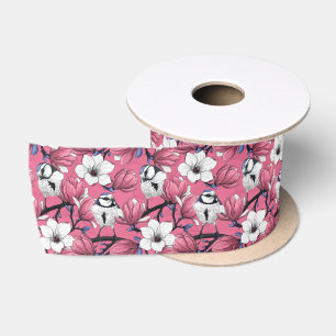 Spring time in pink satin ribbon