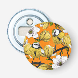 Spring time in yellow bottle opener