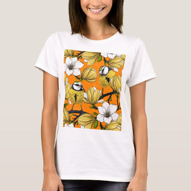 Spring time in yellow T-Shirt (Front)
