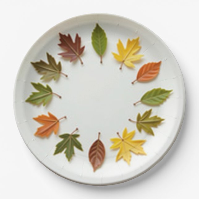 Spring Time Paper Plate (Front)