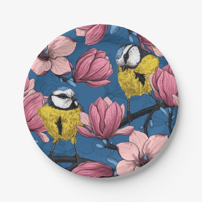 Spring time paper plate (Front)