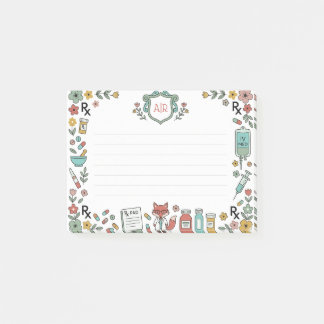 Spring Time Pharmacy Post-it Notes