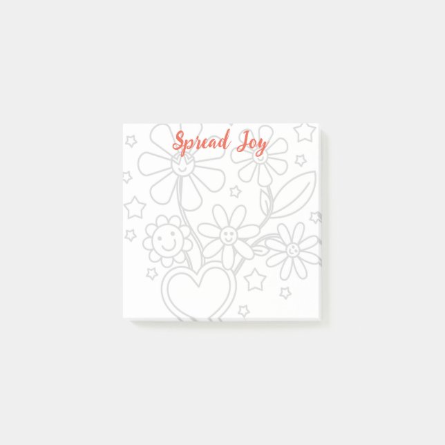 Spring Time - Spread Joy Post-it Notes (Front)