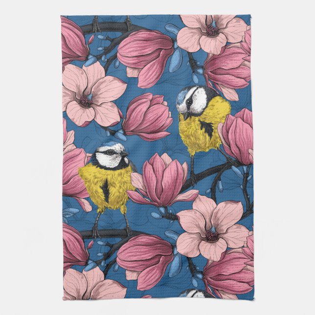 Spring time tea towel (Vertical)