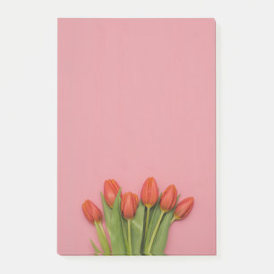 Spring Time Tulips Post-it® Notes 4 x 6