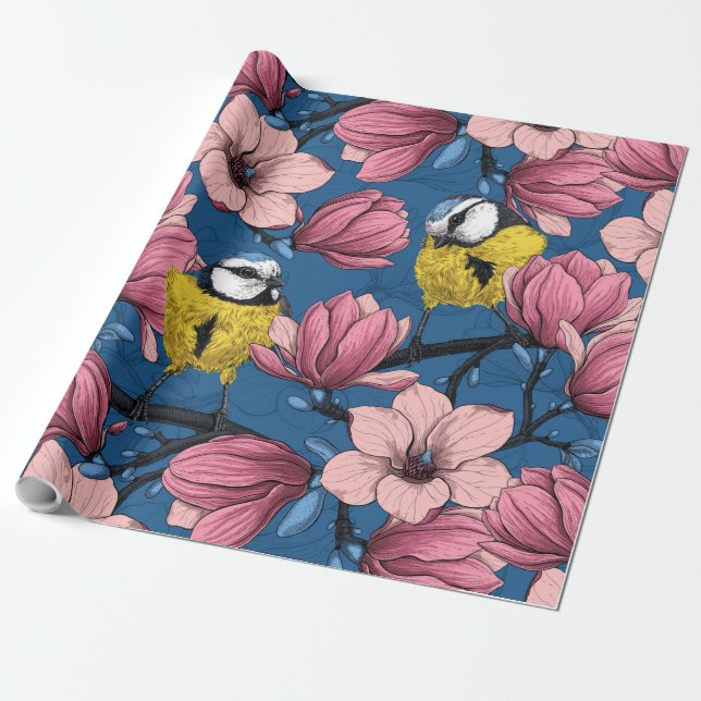 Spring time wrapping paper (Unrolled)