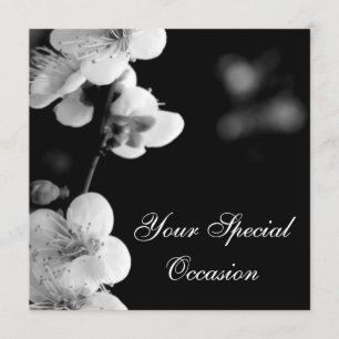 Spring to Life/B&W Flora All-Occasion Invites(TBA) Invitation