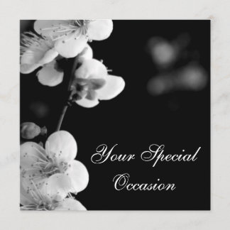 Spring to Life/B&W Flora All-Occasion Invites(TBA) Invitation