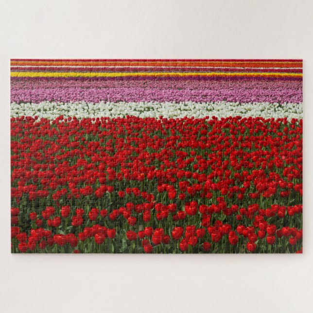 Spring Tulip Super Challenge Jigsaw Puzzle (Horizontal)