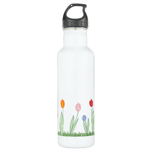 Spring Tulips 710 Ml Water Bottle