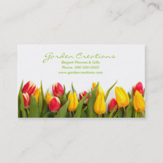Spring Tulips Business Card