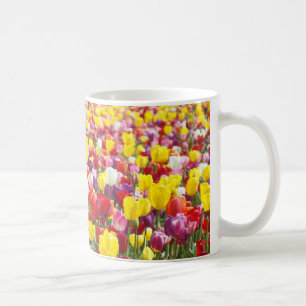 Spring Tulips Coffee Mugs Colourful Flowers for he
