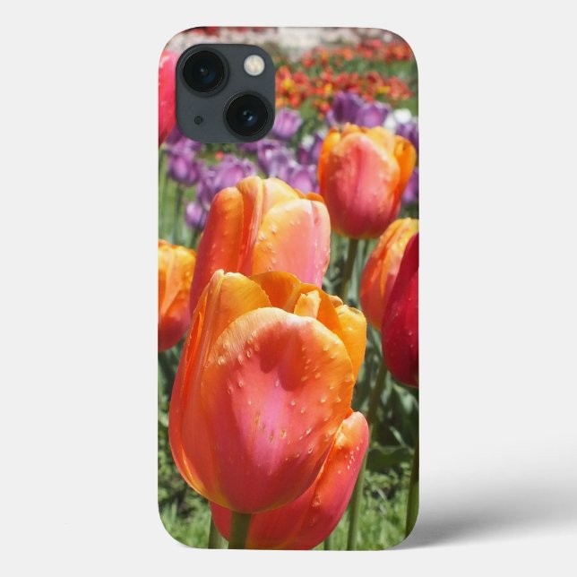 Spring Tulips iPad Barely There case (Back)