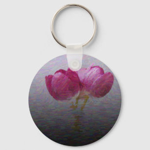 Spring Tulips Key Chain