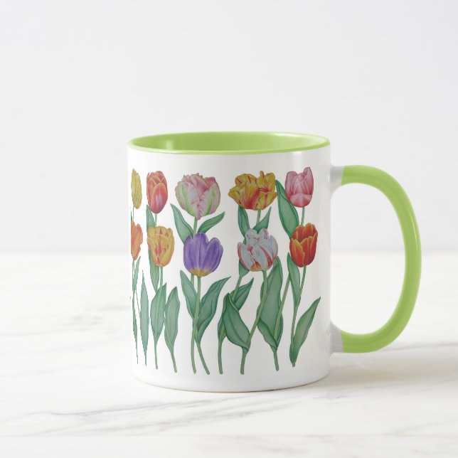 Spring Tulips Mug (Right)