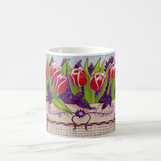 Spring Tulips Mug (Center)
