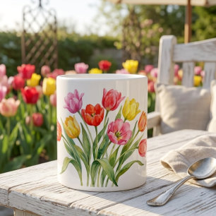 Spring tulips Specialty Mug