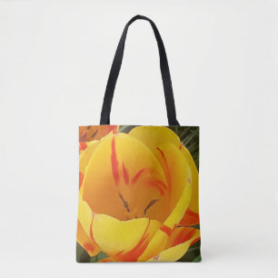 Spring Tulips Tote Bag