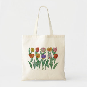 Spring Tulips Tote Bag
