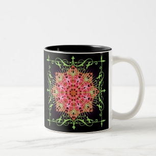 Spring Two-Tone Coffee Mug