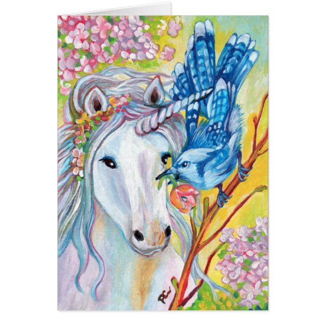 Spring Unicorn and Jay (Front)