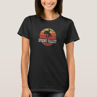 Spring Valley NV Vintage Country Western Retro   T-Shirt