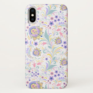 Spring Vintage Floral iPhone X Case