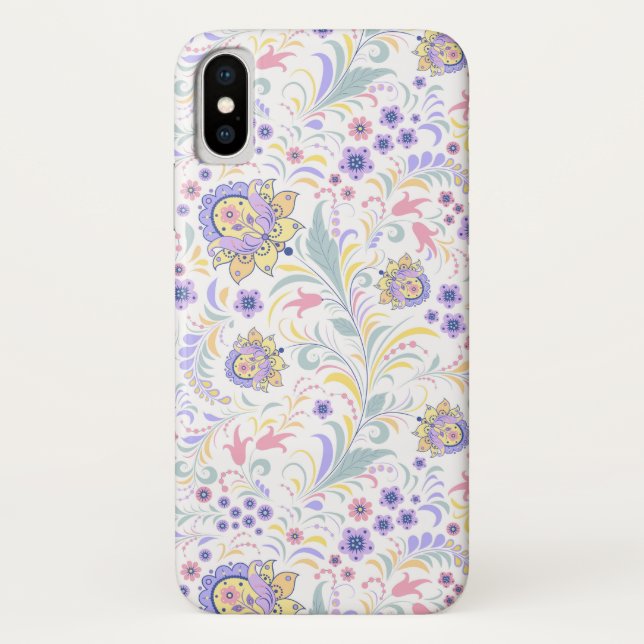 Spring Vintage Floral Case-Mate iPhone Case (Back)