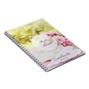 Spring vintage flower loveletter guest book