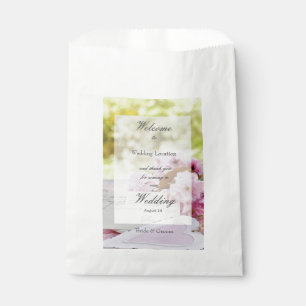 Spring vintage flower loveletter wedding favour bags