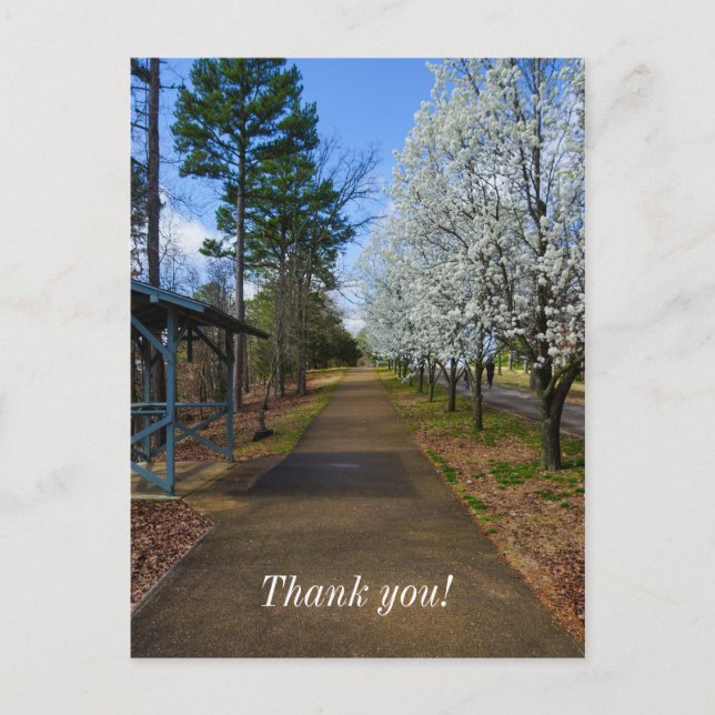 Spring Walk Postcard (Front)