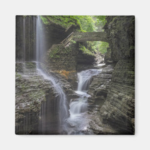 Spring Waterfalls at Watkins Glen Magnet
