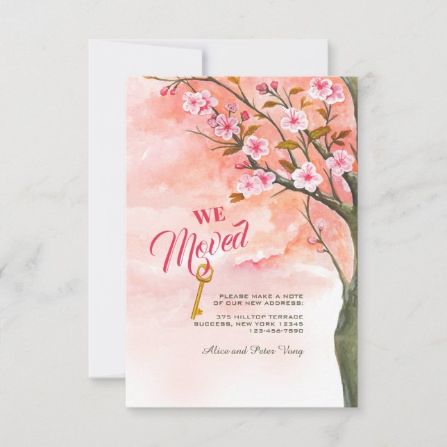 Spring We Moved Announcement (Front)