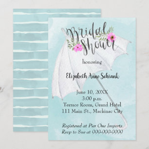 Spring Wedding  Bridal Shower Invitation